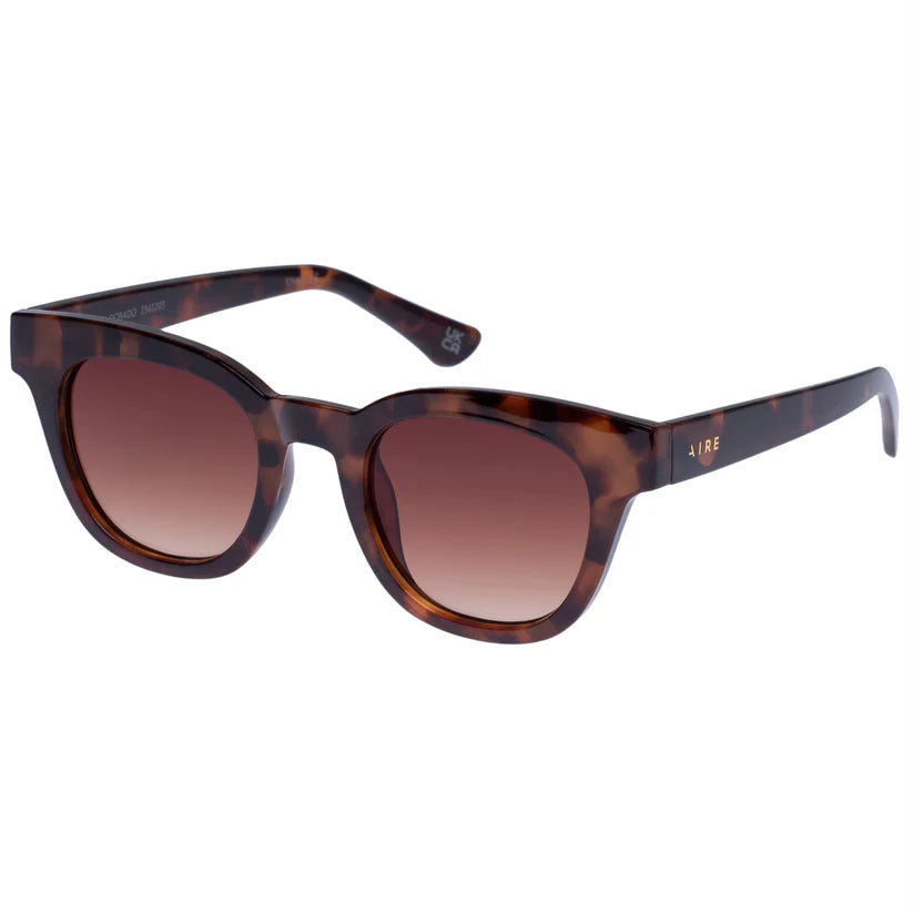 Aire Dorado Sunglasses - Dark Tort