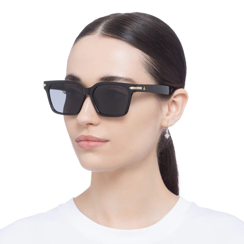 aire galileo sunglasses - black