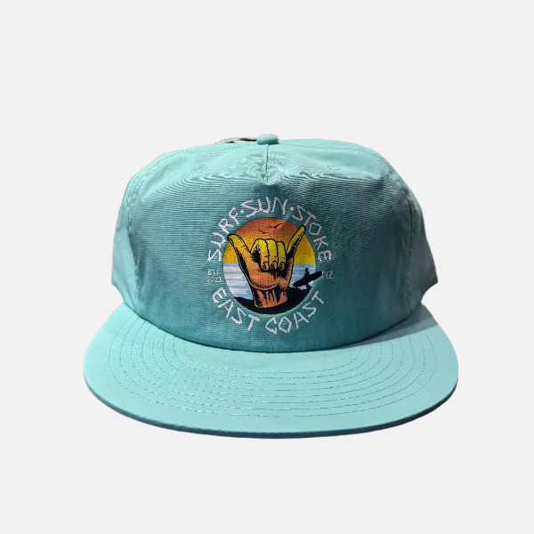 Surf Sun Stoke East Coast 5 Panel Cap