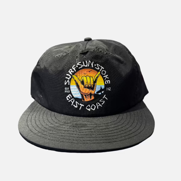 Surf Sun Stoke East Coast 5 Panel Cap