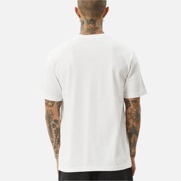 Afends Vinyl Retro Fit Tee - White