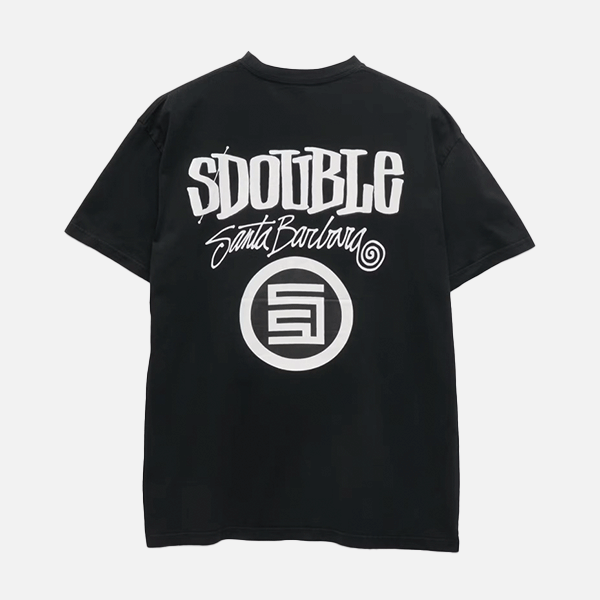 S-Double Combo Platter Tee - Washed Black