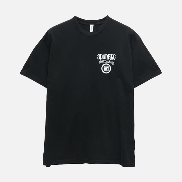 S-Double Combo Platter Tee - Washed Black