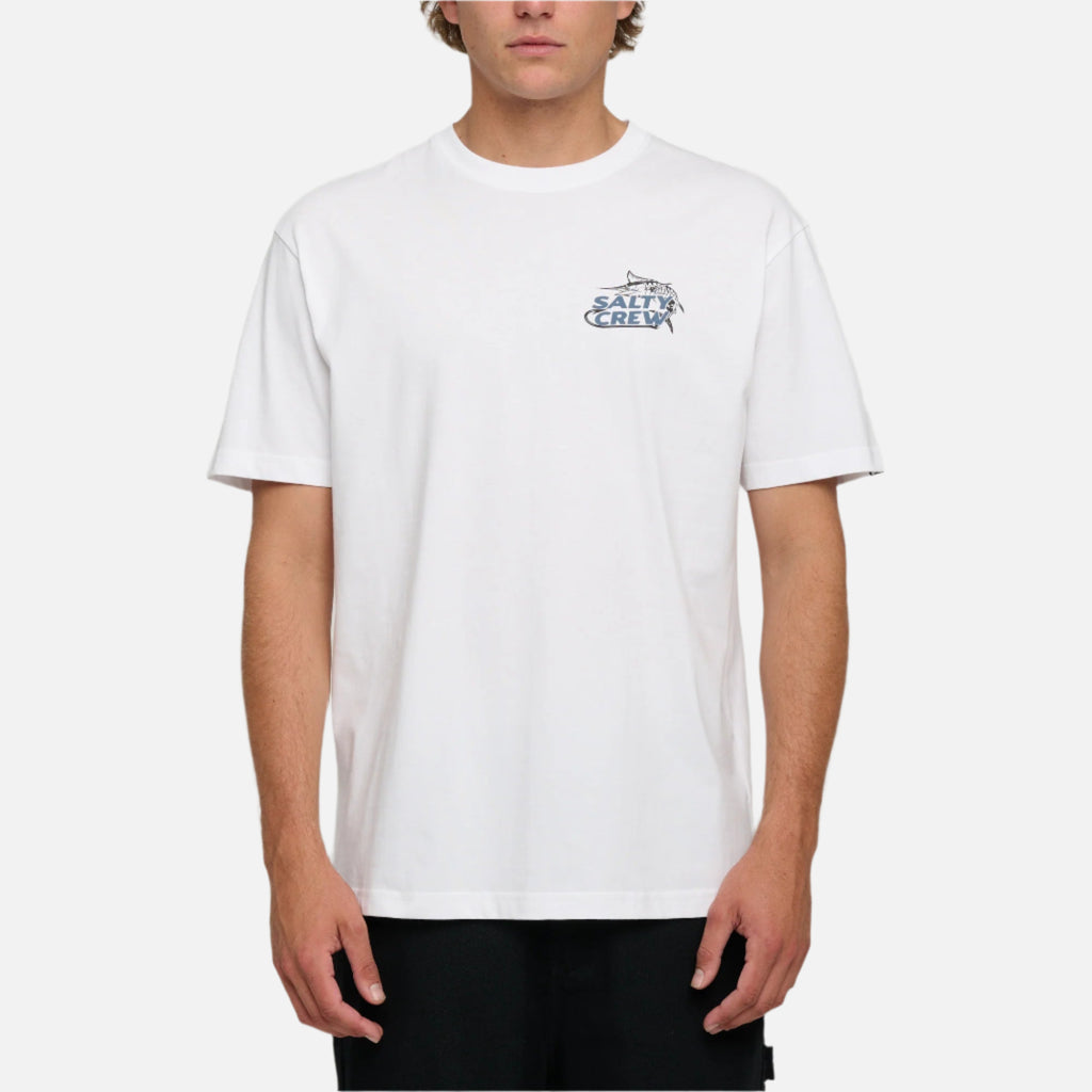 Salty Crew Hook Up Premium Tee - White