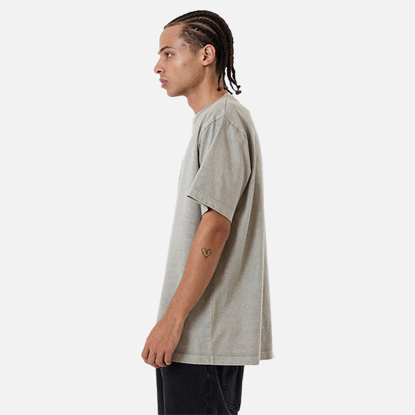 Thrills Warped State Emb Merch Fit Tee - Fog