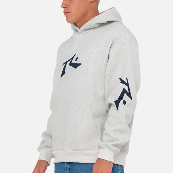 Rusty Competition Evolution Hooded Fleece - Ecru Marle