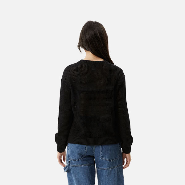 Afends Ryder Knit Jumper - Black