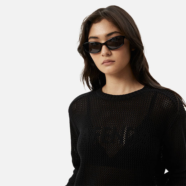 Afends Ryder Knit Jumper - Black