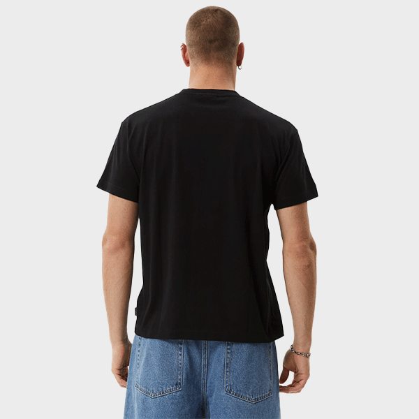 Afends Take A Trip Recycled Boxy Fit Tee - Black