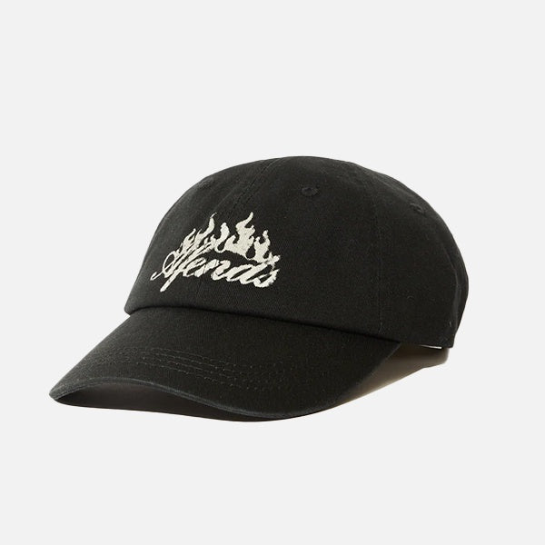 Afends Inferno Recycled Panelled Cap - Black