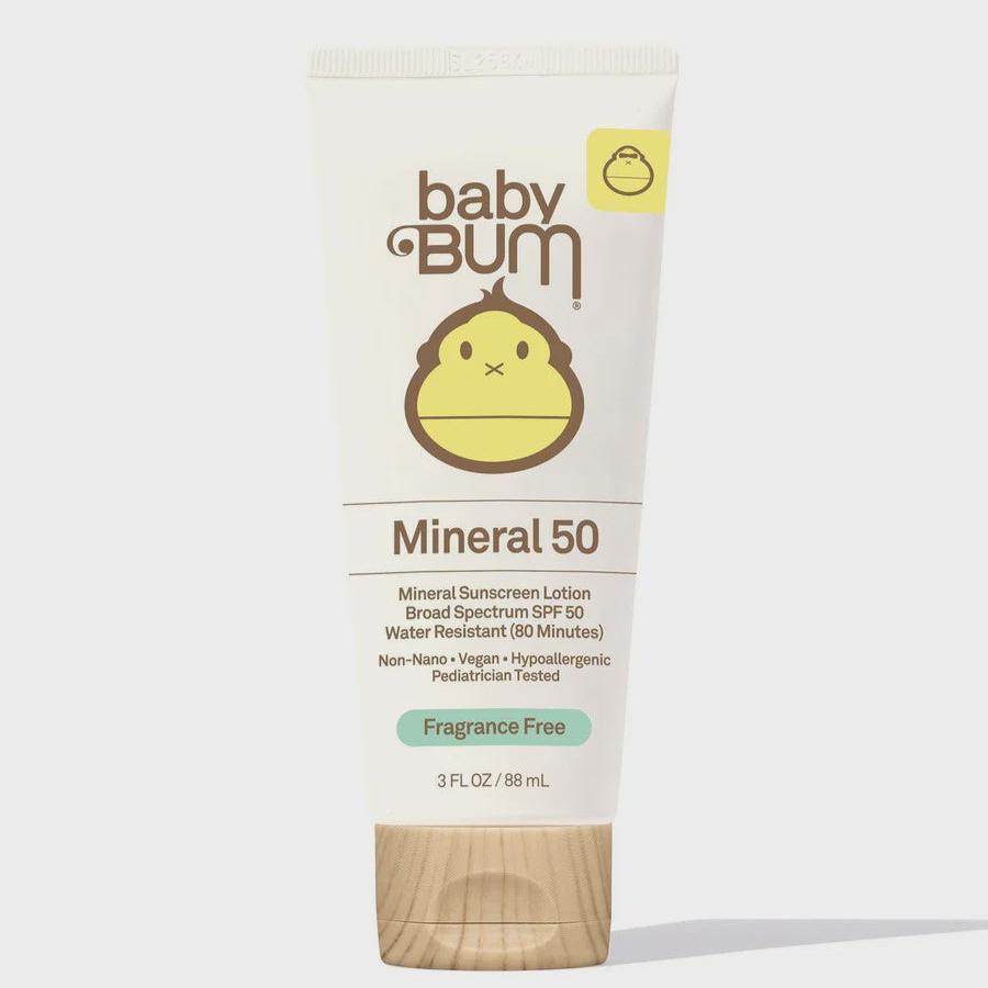 Sun Bum Baby Bum SPF 50 Mineral Sun Screen Lotion