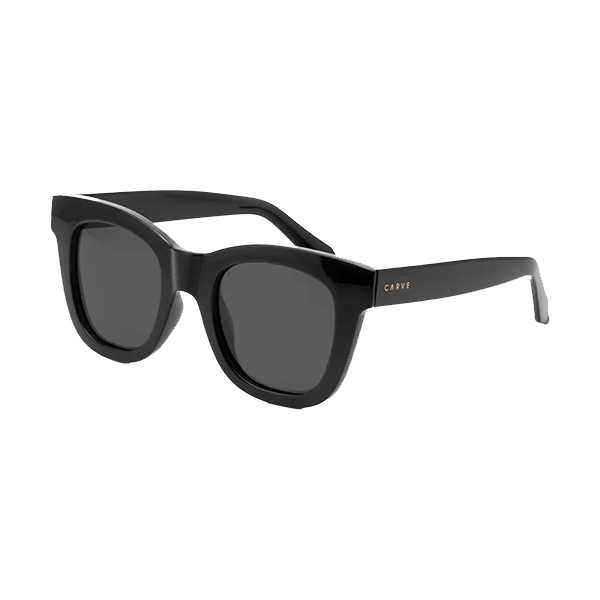 Carve Sunglasses Elba - Black Polar