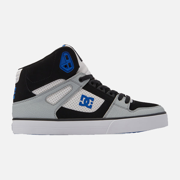 DC Pure High Top - Black/White/Blue