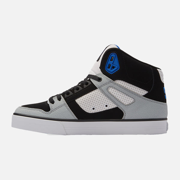 DC Pure High Top - Black/White/Blue