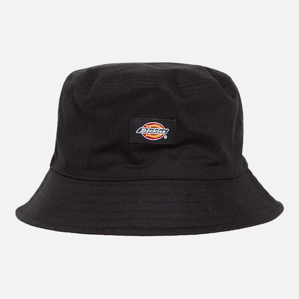 Dickies Classic Label Reversible Bucket Hat - Black/Bone