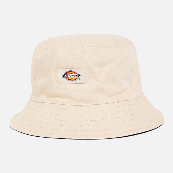 Dickies Classic Label Reversible Bucket Hat - Black/Bone