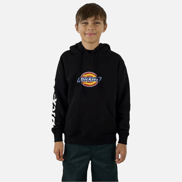 Dickies Youth Standard Pullover Hoodie - Black