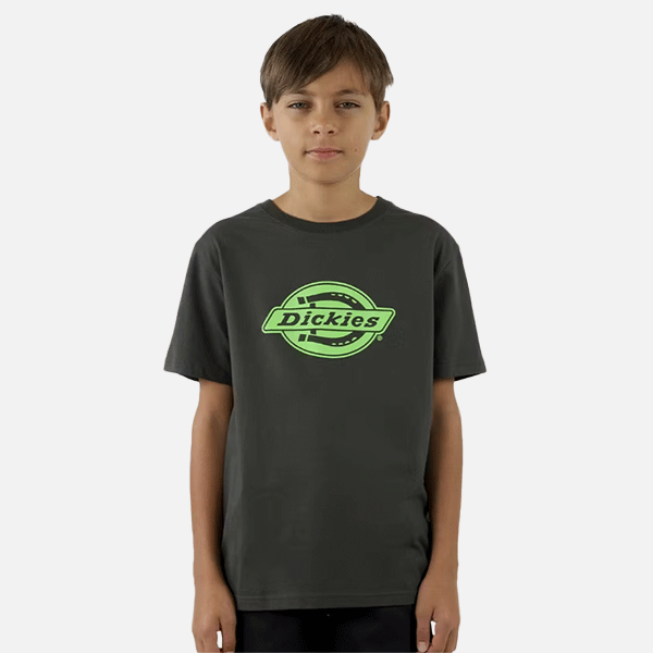 Dickies Youth Single Logo Classic Fit Tee - Dark Olive