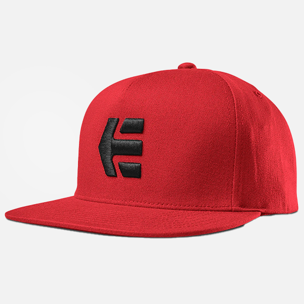 Etnies Icon Snapback Cap - Red