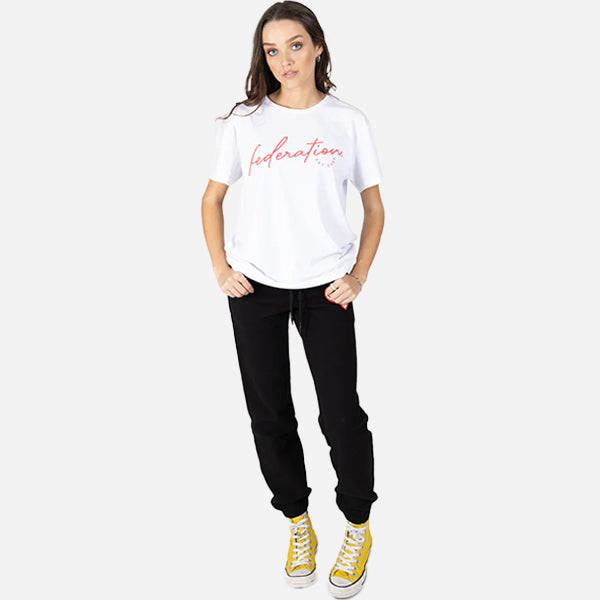 Federation Frankie Chains Tee - White