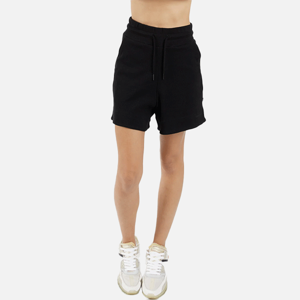 Federation Waffle Through Short - Black