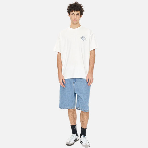 Huffer Block Tee 220/Flight Plan - Chalk