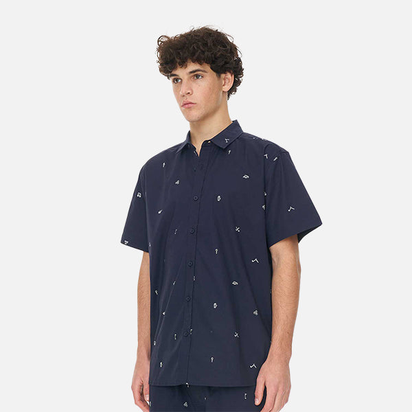 Huffer Par 97 OG Shirt - Navy