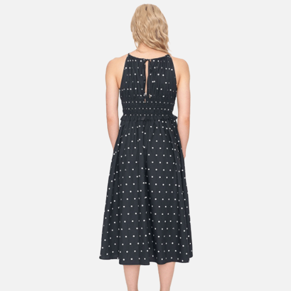 Huffer Bardot Jeanne Midi Dress - Polka Dot