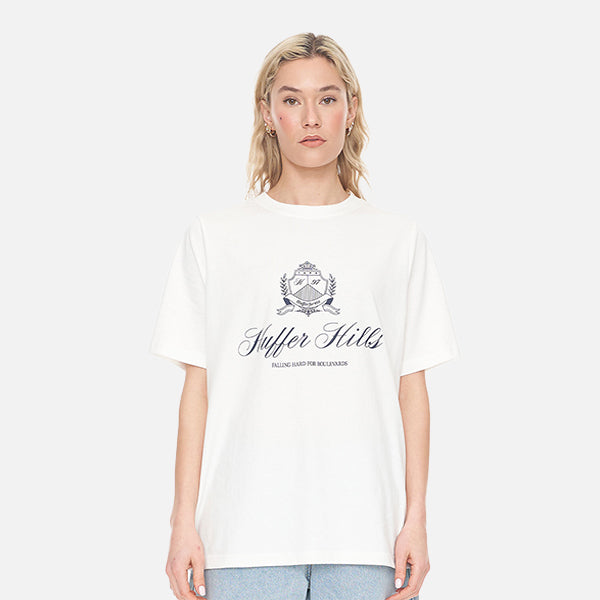 Huffer Relax Tee/The Hills - Chalk