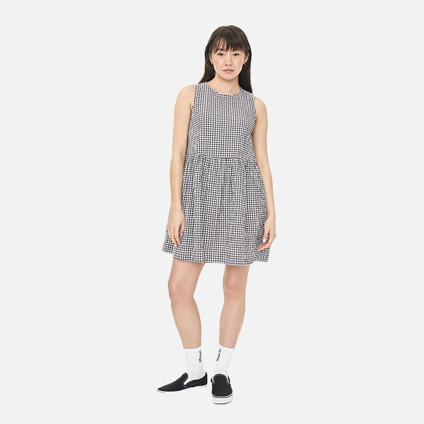 Huffer Catalina Jay Dress - Black/Ivory