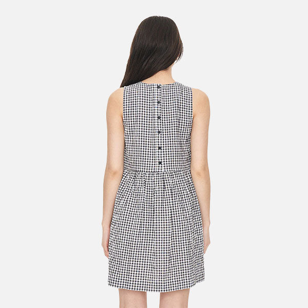 Huffer Catalina Jay Dress - Black/Ivory