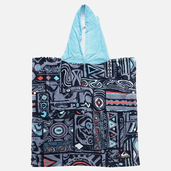 Quiksilver Boys Hooded Towel - Flint Stone