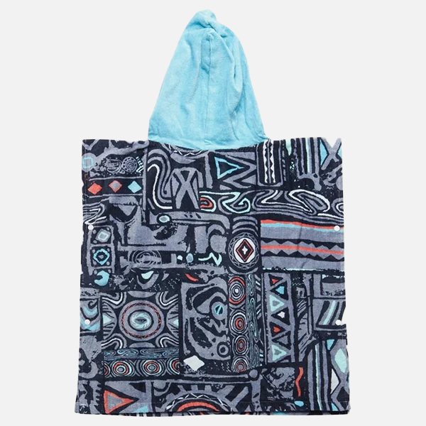 Quiksilver Boys Hooded Towel - Flint Stone