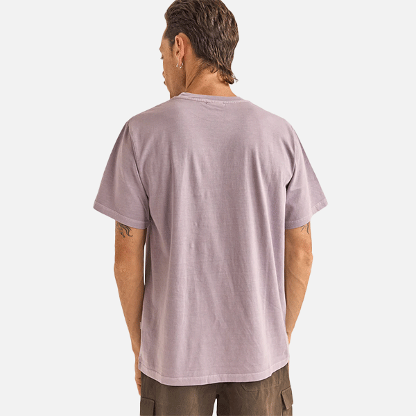 Rhythm Swirl Vintage Tee - Plum