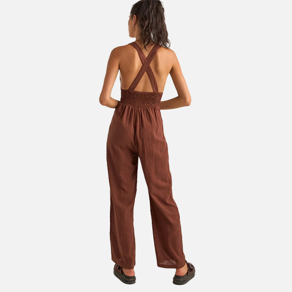 Rhythm Cabana Jumpsuit - Chocolate