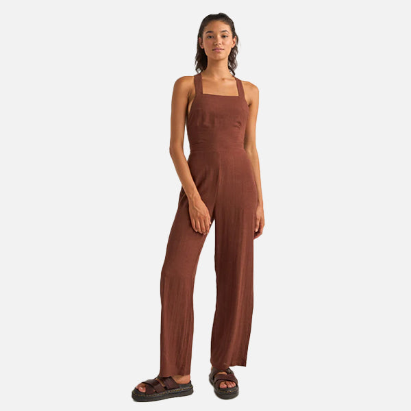 Rhythm Cabana Jumpsuit - Chocolate