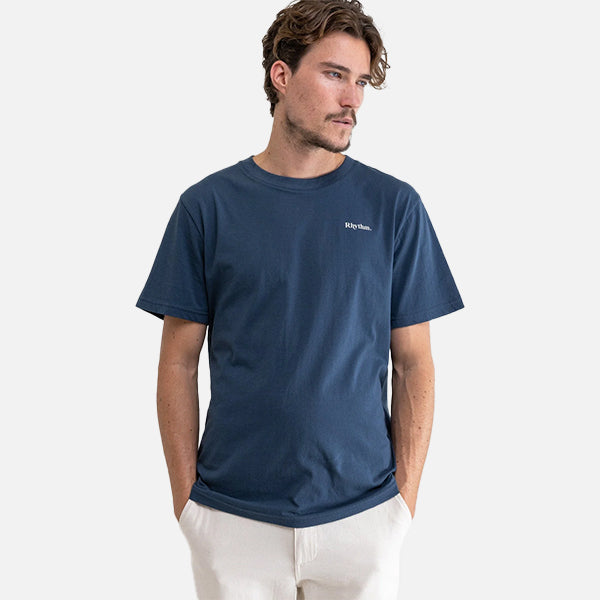 Rhythm Brand Tee - Navy