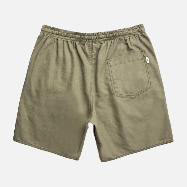 Rhythm Classic Linen Jam Short - Olive