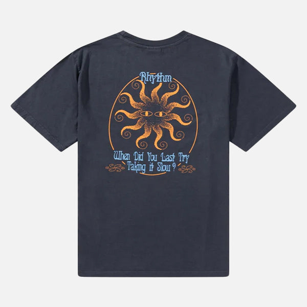 Rhythm Sun Vintage Tee - Vintage Navy