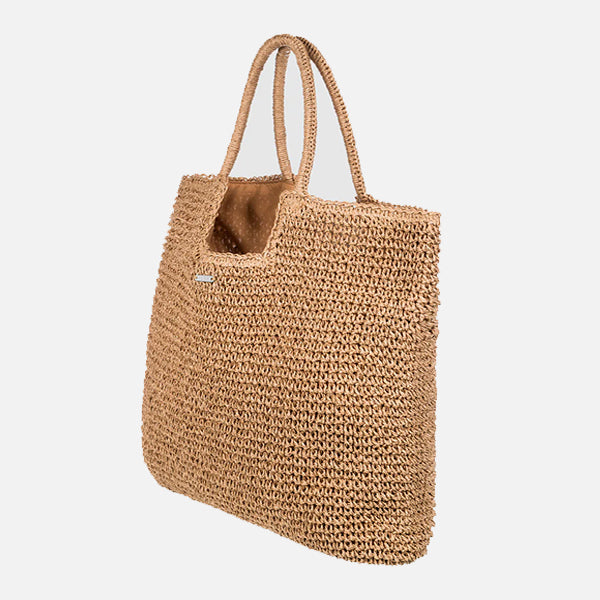 Roxy Coconut Pie Beach Bag - Natural