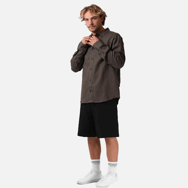 RPM Baller LS Shirt - Olive Taupe