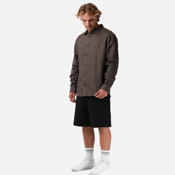 RPM Baller LS Shirt - Olive Taupe