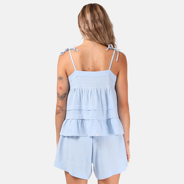 RPM Charlie Singlet - Baby Blue