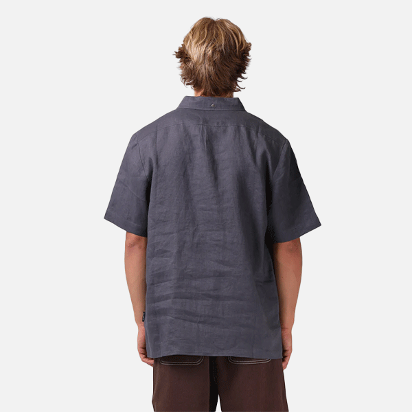 RPM Linen SS Shirt - Carbon