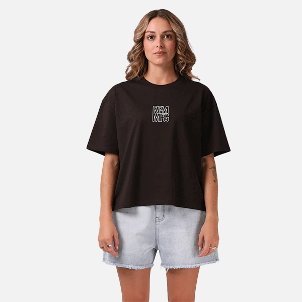 RPM Square Tee - Espresso