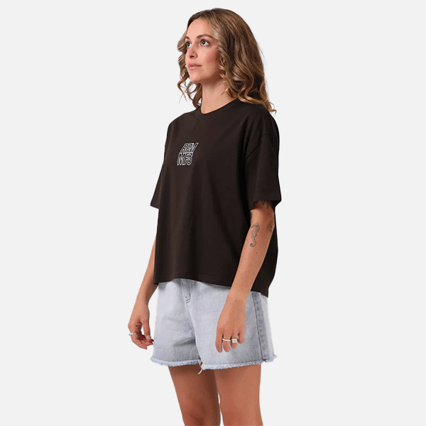 RPM Square Tee - Espresso