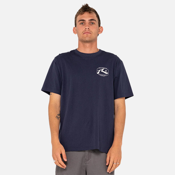 Rusty Advocate SS Tee - Navy Blue