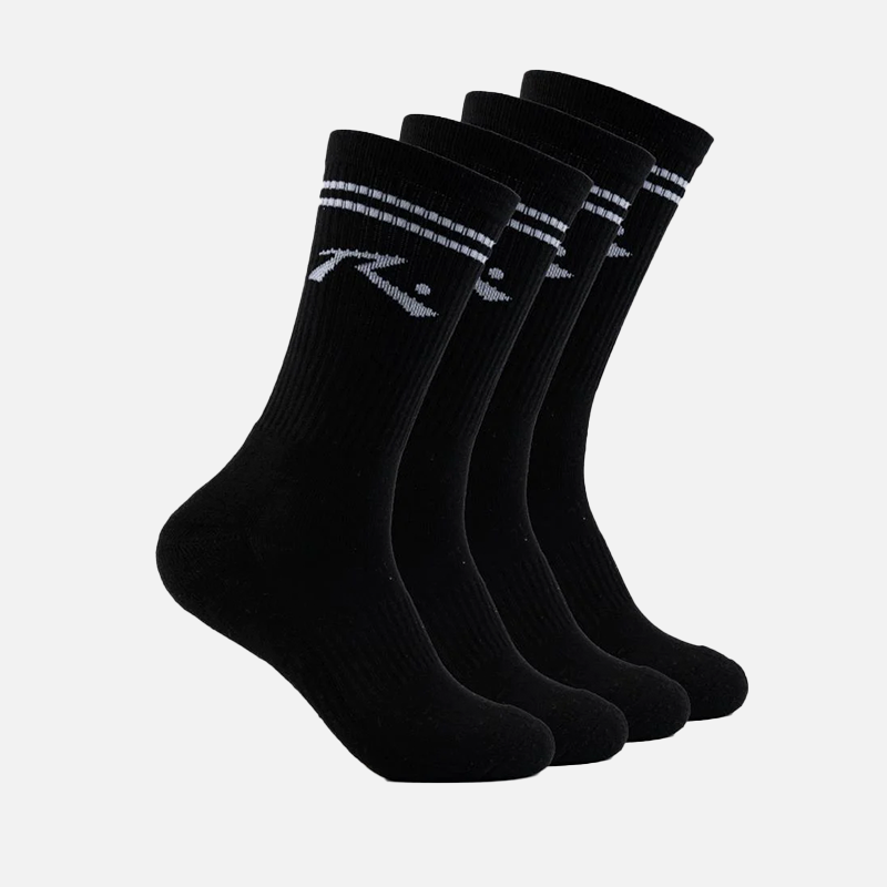 Rusty Comp Mid Calf Socks - Black