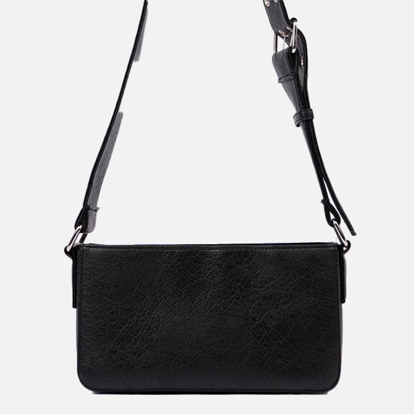 Rusty Destiny Crossbody Bag - Black