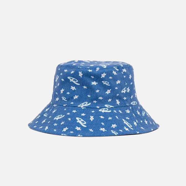 Rusty Girls Summer Time Reversible Bucket Hat - Yonder Blue